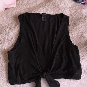 Forever 21 Tie Crop Top